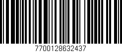Código de barras (EAN, GTIN, SKU, ISBN): '7700128632437'