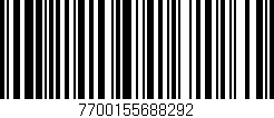 Código de barras (EAN, GTIN, SKU, ISBN): '7700155688292'