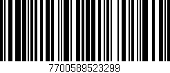 Código de barras (EAN, GTIN, SKU, ISBN): '7700589523299'