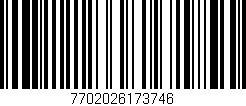 Código de barras (EAN, GTIN, SKU, ISBN): '7702026173746'