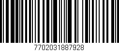 Código de barras (EAN, GTIN, SKU, ISBN): '7702031887928'