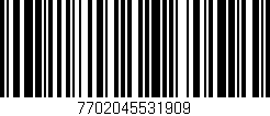 Código de barras (EAN, GTIN, SKU, ISBN): '7702045531909'