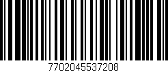 Código de barras (EAN, GTIN, SKU, ISBN): '7702045537208'