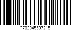 Código de barras (EAN, GTIN, SKU, ISBN): '7702045537215'