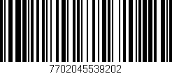 Código de barras (EAN, GTIN, SKU, ISBN): '7702045539202'