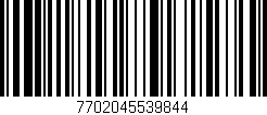 Código de barras (EAN, GTIN, SKU, ISBN): '7702045539844'