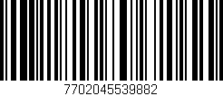 Código de barras (EAN, GTIN, SKU, ISBN): '7702045539882'
