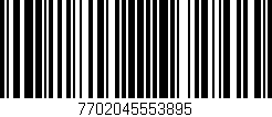 Código de barras (EAN, GTIN, SKU, ISBN): '7702045553895'