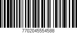 Código de barras (EAN, GTIN, SKU, ISBN): '7702045554588'