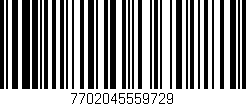 Código de barras (EAN, GTIN, SKU, ISBN): '7702045559729'