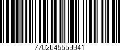 Código de barras (EAN, GTIN, SKU, ISBN): '7702045559941'