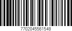 Código de barras (EAN, GTIN, SKU, ISBN): '7702045561548'