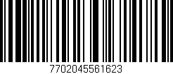 Código de barras (EAN, GTIN, SKU, ISBN): '7702045561623'