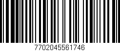 Código de barras (EAN, GTIN, SKU, ISBN): '7702045561746'