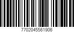 Código de barras (EAN, GTIN, SKU, ISBN): '7702045561906'