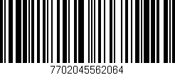 Código de barras (EAN, GTIN, SKU, ISBN): '7702045562064'