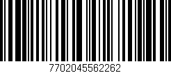 Código de barras (EAN, GTIN, SKU, ISBN): '7702045562262'