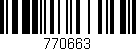 Código de barras (EAN, GTIN, SKU, ISBN): '770663'