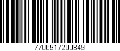 Código de barras (EAN, GTIN, SKU, ISBN): '7706917200849'