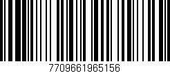 Código de barras (EAN, GTIN, SKU, ISBN): '7709661965156'