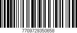 Código de barras (EAN, GTIN, SKU, ISBN): '7709729350658'