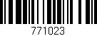 Código de barras (EAN, GTIN, SKU, ISBN): '771023'