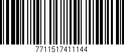 Código de barras (EAN, GTIN, SKU, ISBN): '7711517411144'