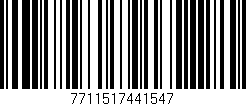 Código de barras (EAN, GTIN, SKU, ISBN): '7711517441547'