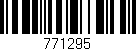 Código de barras (EAN, GTIN, SKU, ISBN): '771295'