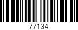 Código de barras (EAN, GTIN, SKU, ISBN): '77134'