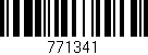 Código de barras (EAN, GTIN, SKU, ISBN): '771341'
