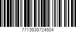 Código de barras (EAN, GTIN, SKU, ISBN): '7713939724604'