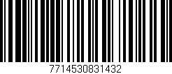 Código de barras (EAN, GTIN, SKU, ISBN): '7714530831432'