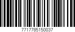Código de barras (EAN, GTIN, SKU, ISBN): '7717785150037'