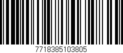 Código de barras (EAN, GTIN, SKU, ISBN): '7718385103805'