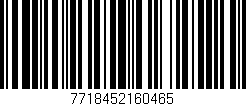 Código de barras (EAN, GTIN, SKU, ISBN): '7718452160465'