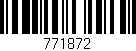 Código de barras (EAN, GTIN, SKU, ISBN): '771872'
