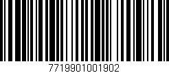 Código de barras (EAN, GTIN, SKU, ISBN): '7719901001902'
