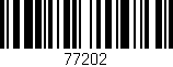 Código de barras (EAN, GTIN, SKU, ISBN): '77202'