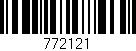 Código de barras (EAN, GTIN, SKU, ISBN): '772121'
