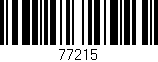Código de barras (EAN, GTIN, SKU, ISBN): '77215'