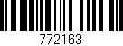 Código de barras (EAN, GTIN, SKU, ISBN): '772163'