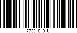 Código de barras (EAN, GTIN, SKU, ISBN): '7730_0_0_U'