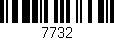 Código de barras (EAN, GTIN, SKU, ISBN): '7732'