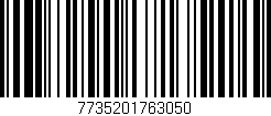 Código de barras (EAN, GTIN, SKU, ISBN): '7735201763050'