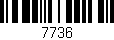 Código de barras (EAN, GTIN, SKU, ISBN): '7736'
