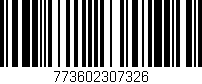 Código de barras (EAN, GTIN, SKU, ISBN): '773602307326'