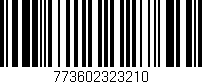 Código de barras (EAN, GTIN, SKU, ISBN): '773602323210'