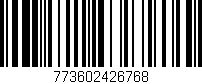 Código de barras (EAN, GTIN, SKU, ISBN): '773602426768'