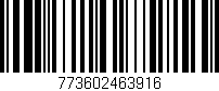 Código de barras (EAN, GTIN, SKU, ISBN): '773602463916'
